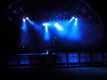 Sanctuary Stage Set Up
