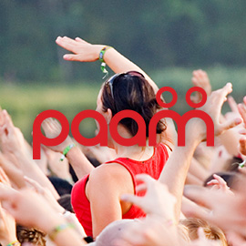 DC Site Services PAAM event staff software - PAAM logo over festival crowd photo