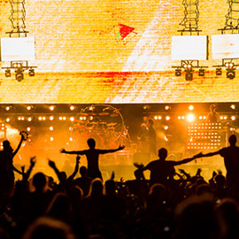 2014 Reading and Leeds Festival - Chase and Status on Reading stage by Marc Sethi