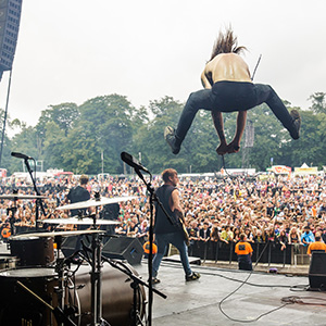 2014 Leeds Festival Guide, Hints and Tips - While She Sleeps on the main stage by Danny North
