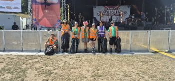 Group Infront Of Stage (2)