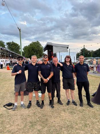 Ian & Crew In Henley Uniform