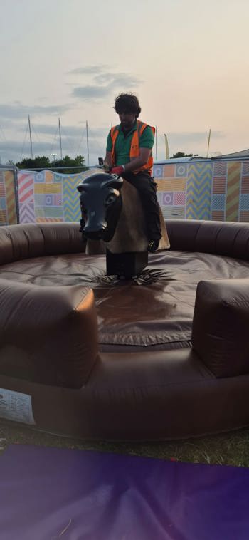 Joe Thompson On Bronco (2)