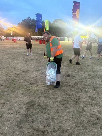 James Litter Picking