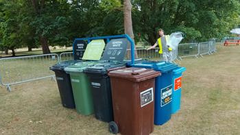 Bins With Matt Ryder In Background