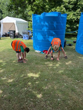 Crew Stretching Before Shift (2)