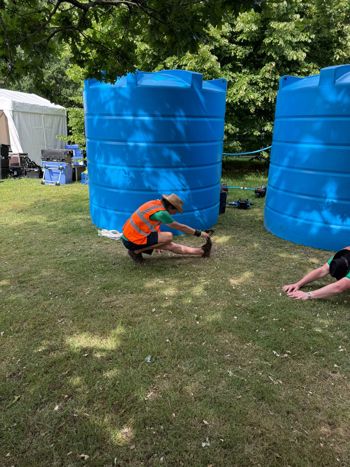 Crew Stretching Before Shift (1)