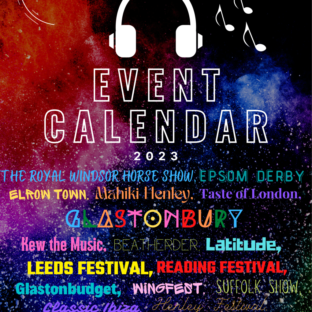 The 2023 Event Calendar is here! - DC Site Services