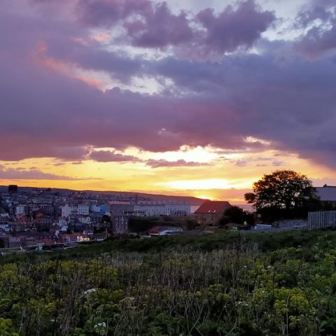 Coldplay at Whitby Abbey
