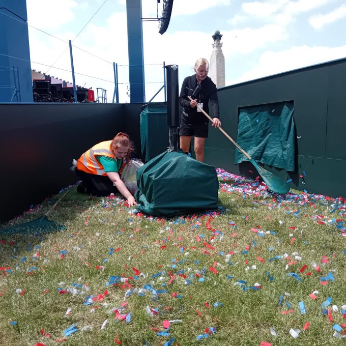 Cleaning Confetti