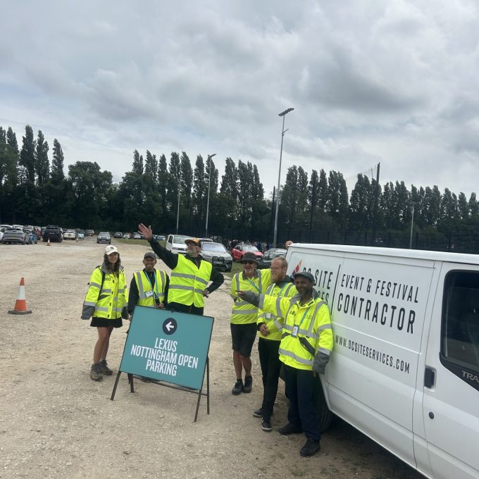 Crew By DC Van And LTA Sign