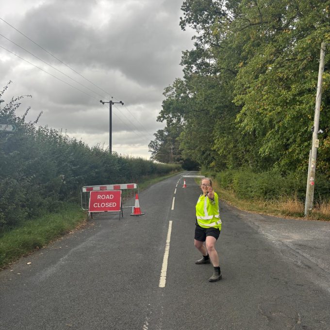 Harriett Directing Traffic