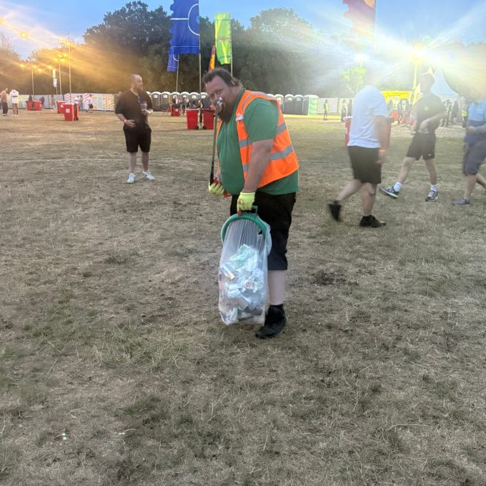 James Litter Picking