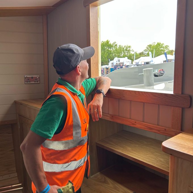 John Looking Out Window