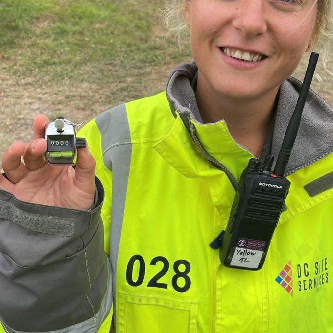 Lauren With Her Counter