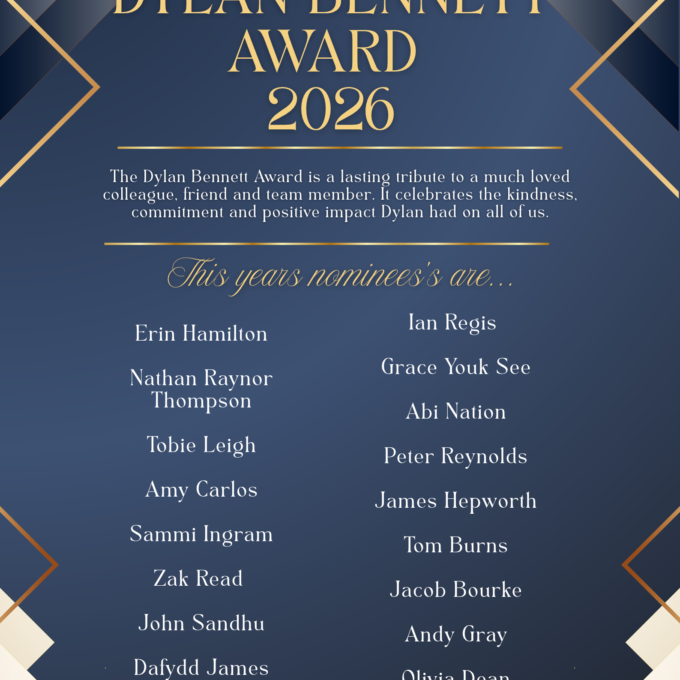 DB Award Nominees poster